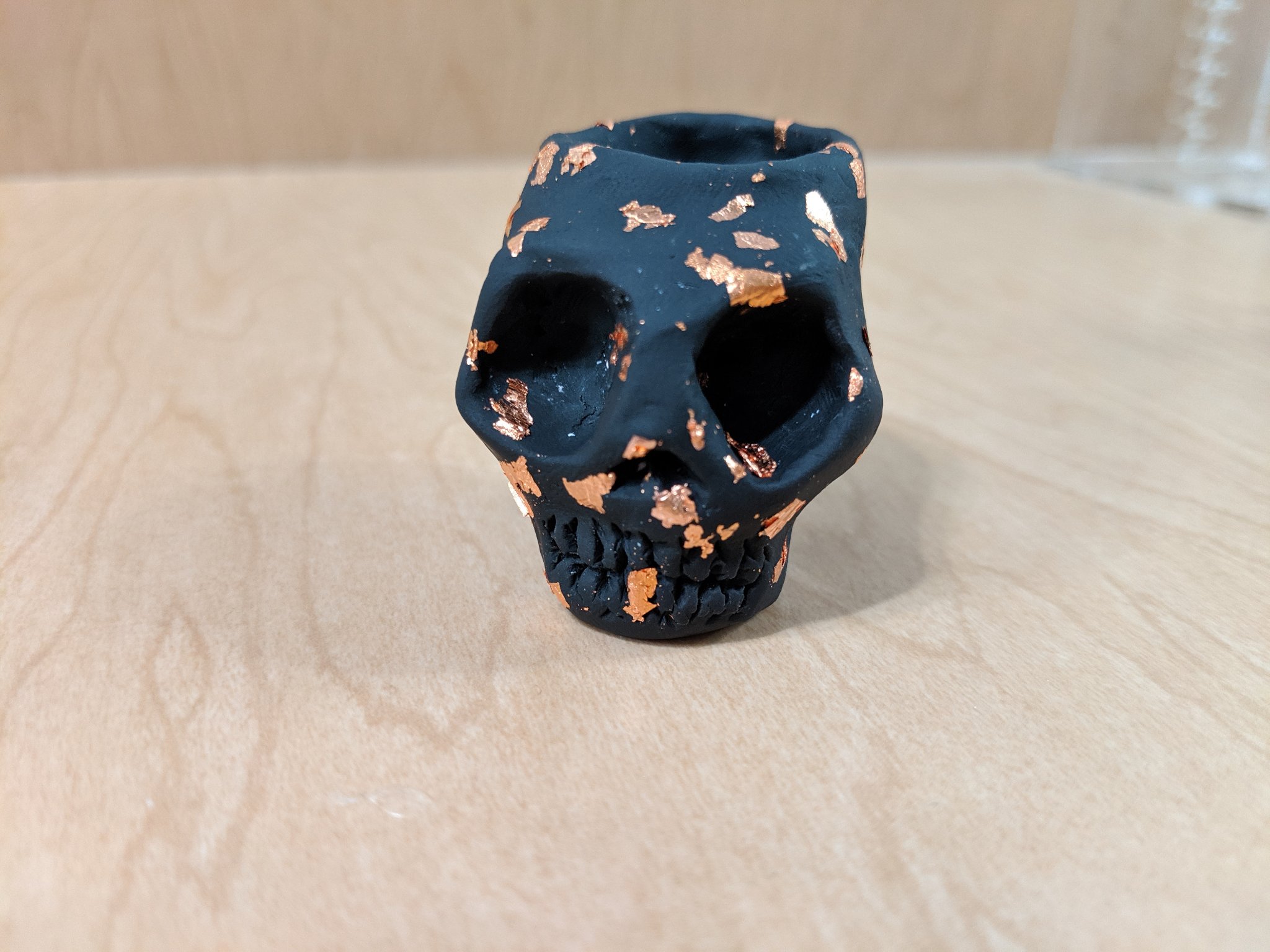 Skull Candle Holder 2